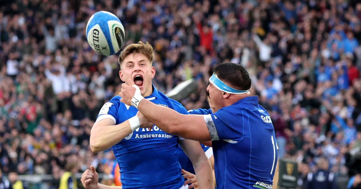 Italy survive late onslaught to stun Scotland in Rome [Video]