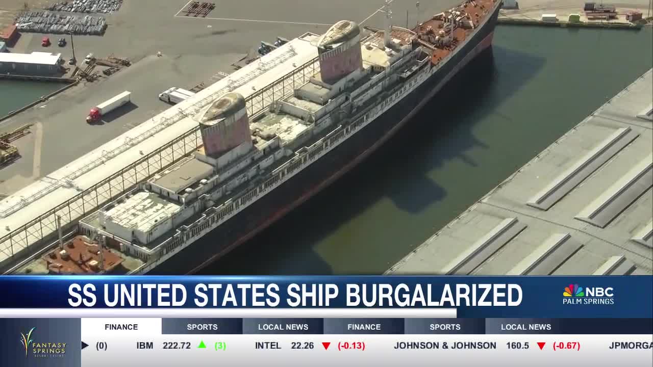 Philadelphia Police Probe Overnight Burglary on Historic SS United States Cruise Liner [Video]