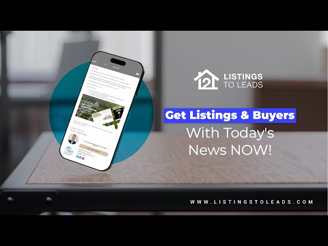 Get Listings & Buyers With Today’s News NOW! [Video]