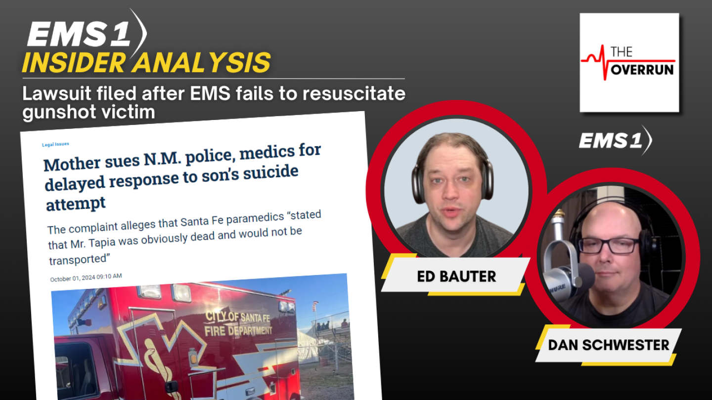 Insider Analysis: Lawsuit filed after EMS fails to resuscitate gunshot victim [Video]