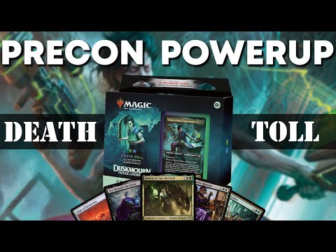 Common Command – Duskmourn ‘Death Toll’ Precon Upgrade – Powering Up Winter, Cynical Opportunist [Video]