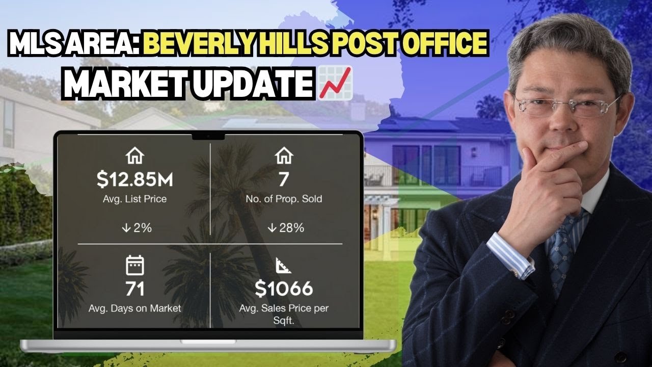 August 2024 Luxury Real Estate Market Update & Trends for the Beverly Hills Post Office!  [Video]