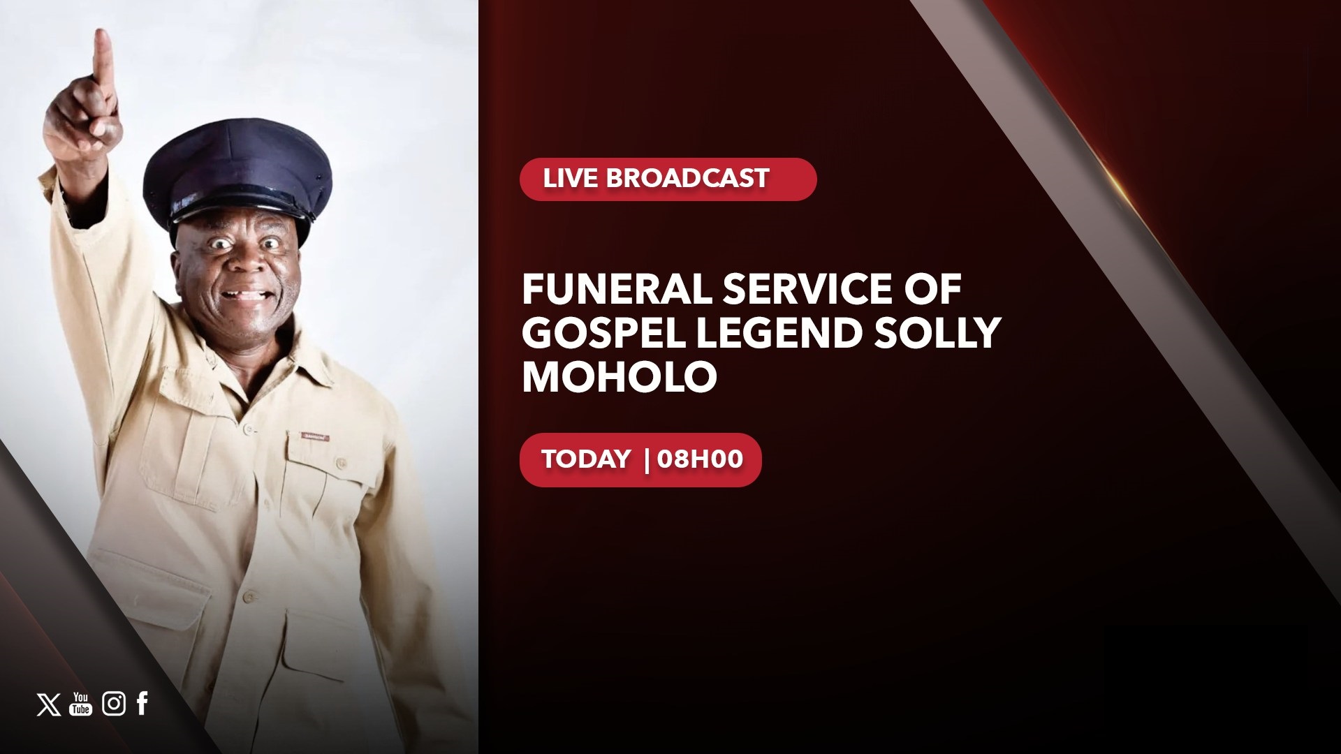 Live Stream | Solly Moholo Funeral Service  iReport South Africa [Video]