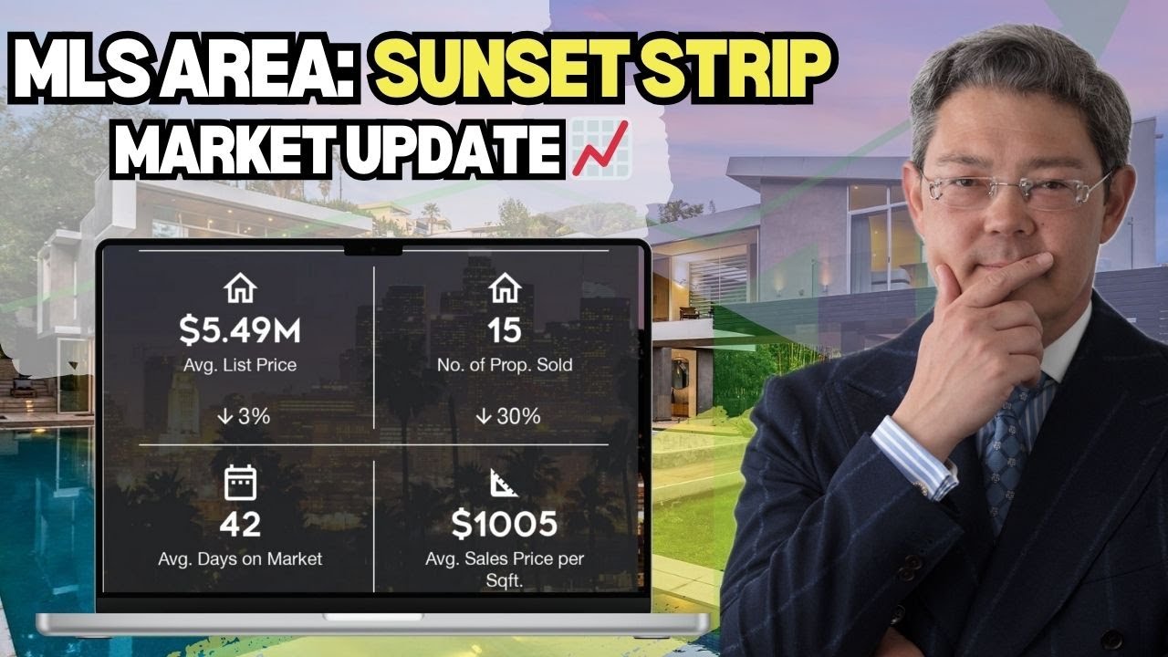 August 2024 Luxury Real Estate Market Update & Trends for The Sunset Strip- Hollywood Hills  [Video]