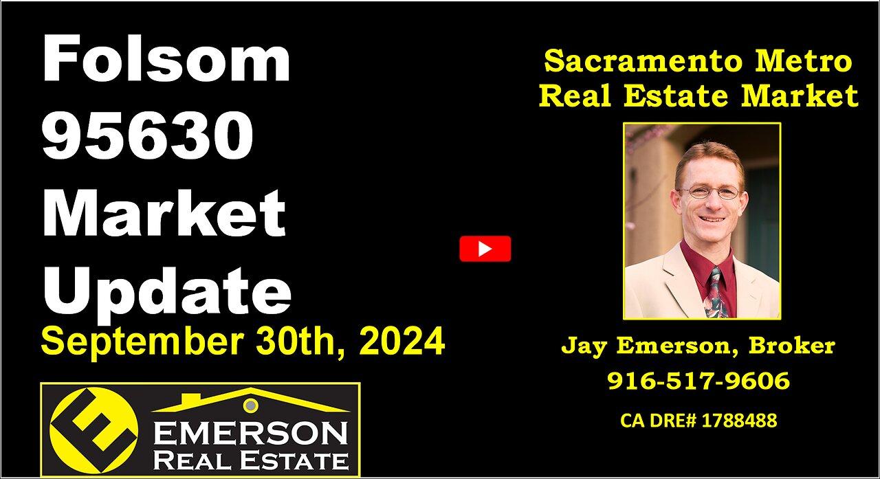 Folsom 95630 Real Estate Market Update [Video]