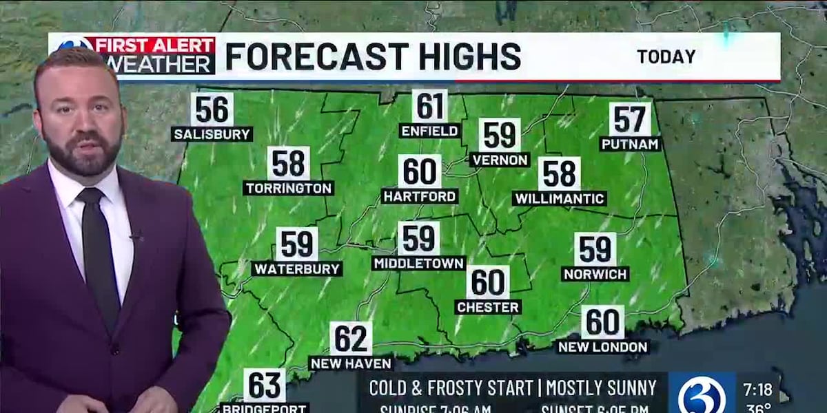 FORECAST: A First Alert for widespread frost this morning [Video]