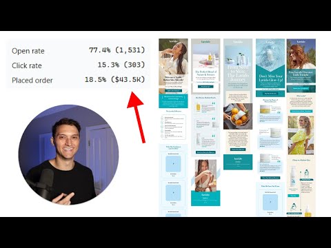 This Email Welcome Flow Generated $43.5k in 90 days [Video]