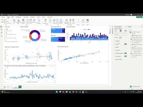 Mobile Device Usage and User Behavior Analyse and Visualition With Power BI [Video]