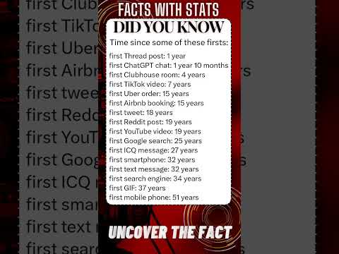 FACTS with STATS 1677 ∆ – Time since first mobile phone [Video]