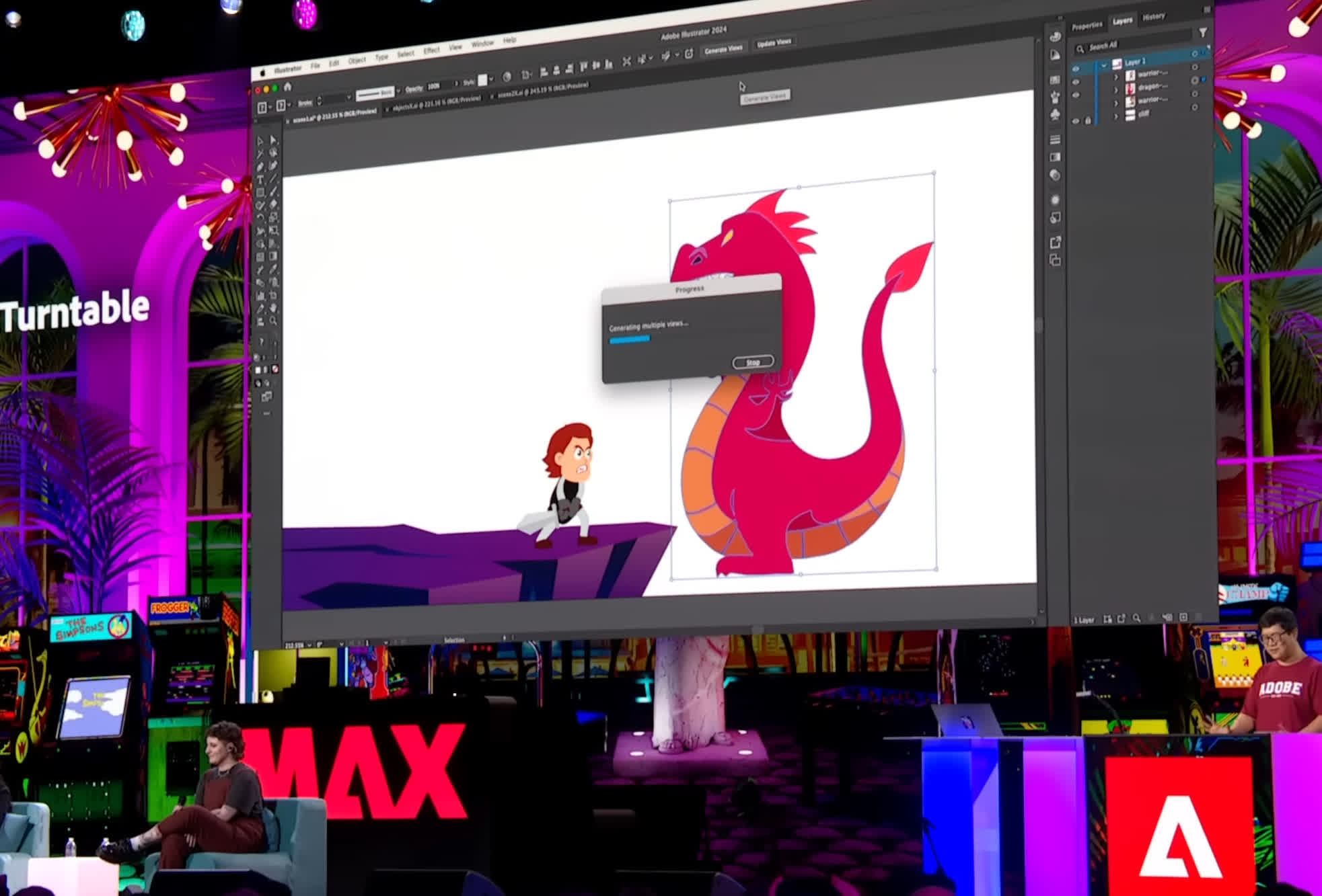 Adobe wows with Project Turntable, an AI tool that rotates 2D art in 3D space [Video]