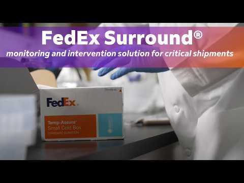 Monitoring and intervention solutions for critical deliveries with FedEx Surround® [Video]