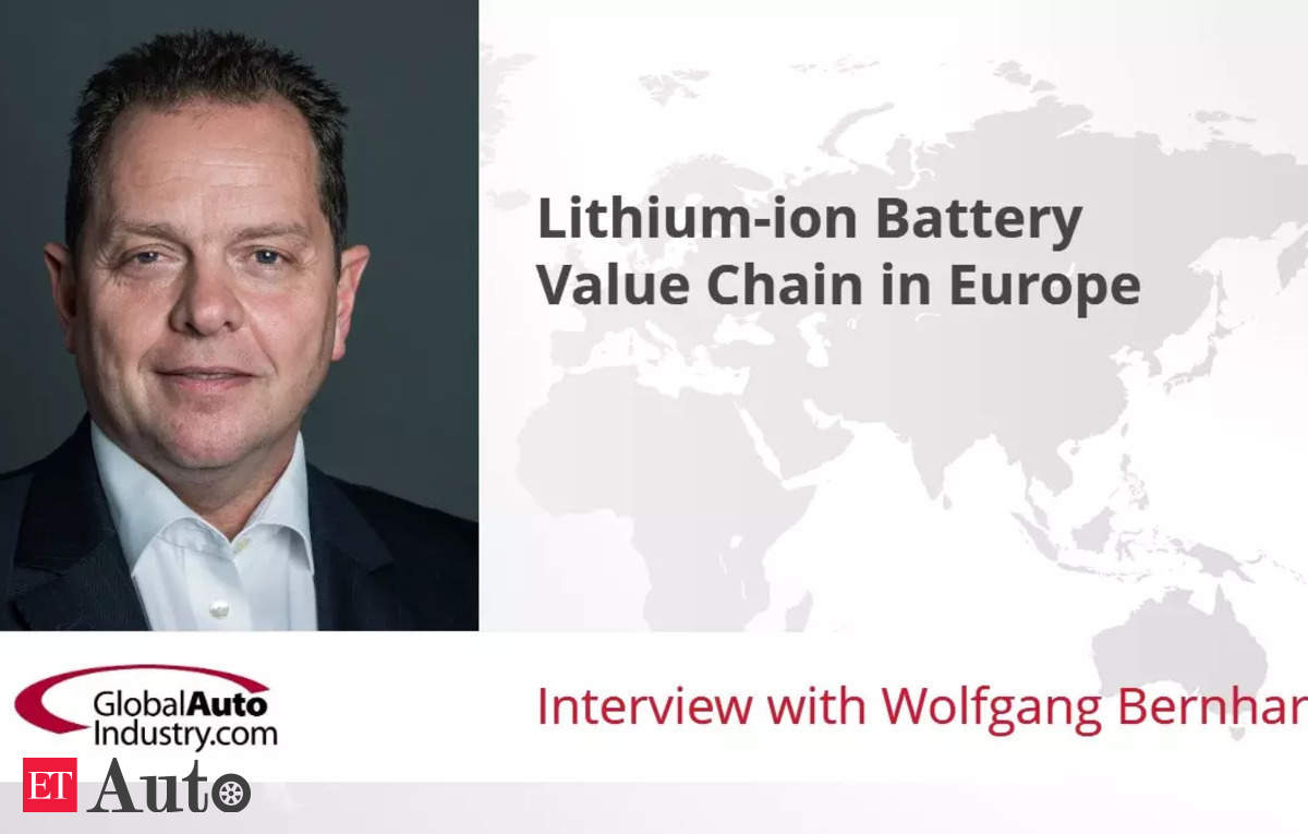 Lithium-ion battery value chain in Europe, Auto News, ET Auto [Video]