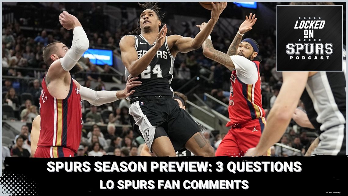 2024-25 Season Preview: 3 questions on the San Antonio Spurs [Video]