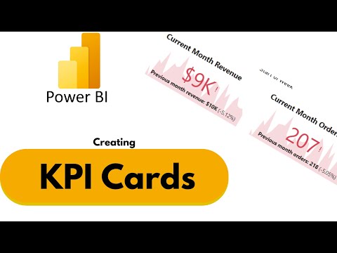 Master KPI Cards in Power BI: Create Stunning Key Metrics Dashboards (2024) [Video]