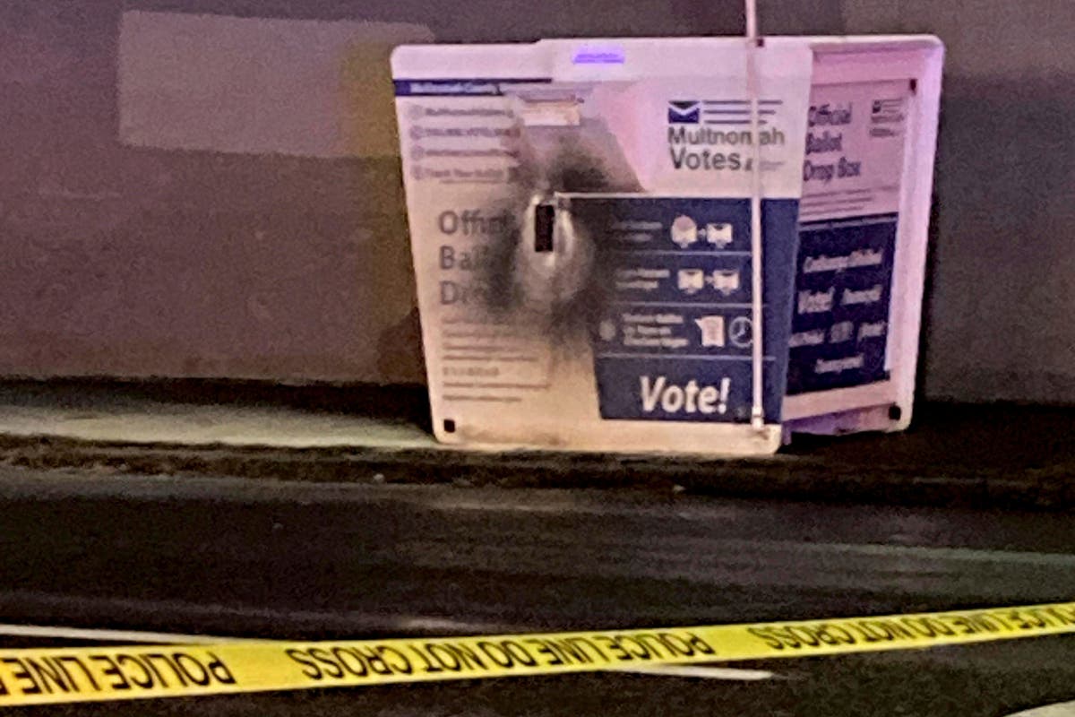 Arson attacks on ballot boxes in Oregon and Washington could be connected, police say [Video]