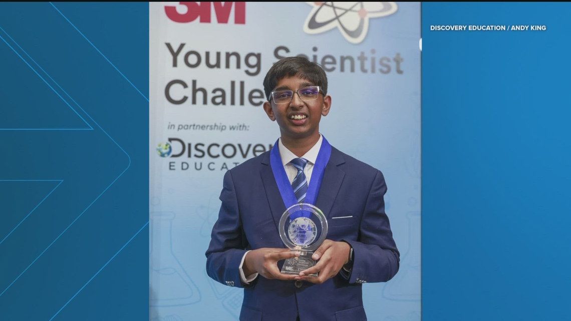 Gwinnett 9th grader America’s ‘Top Young Scientist’ [Video]