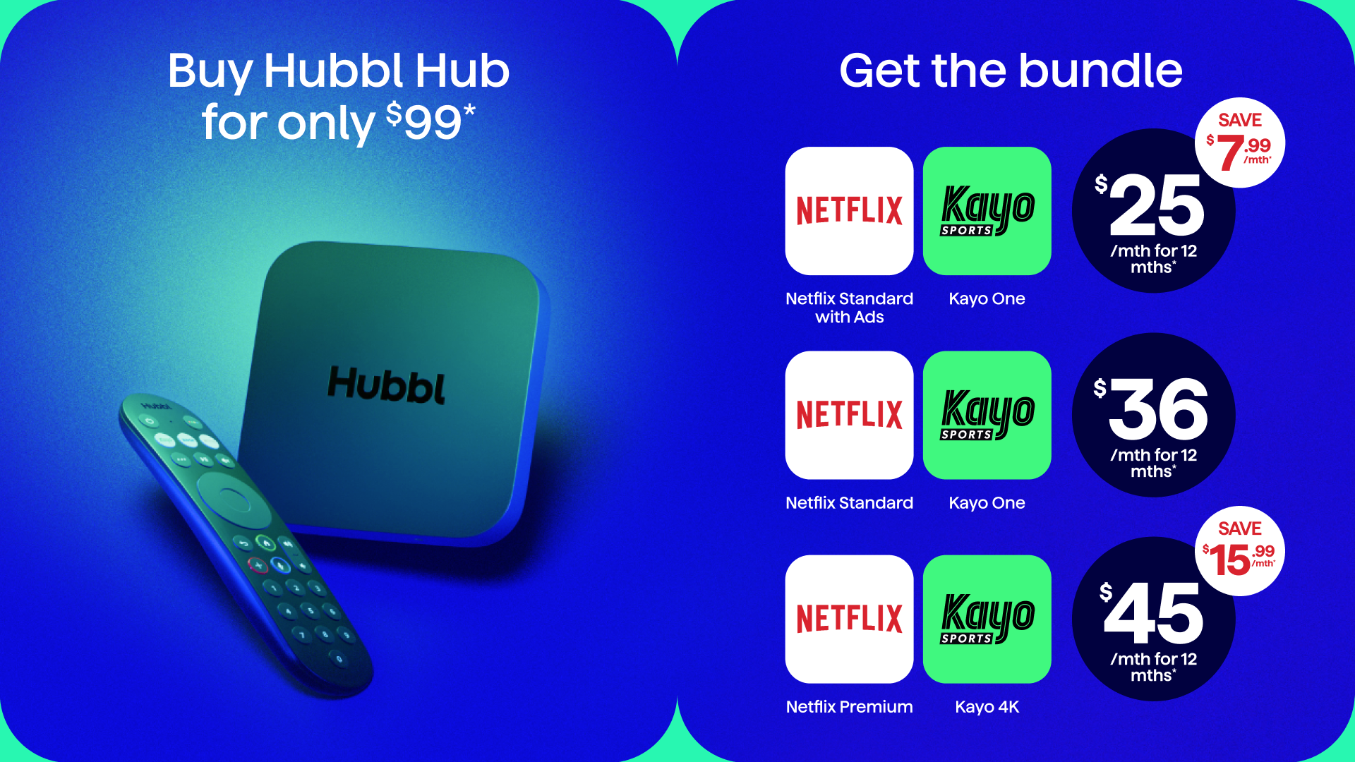 Hamish and Andy back with Hubbl and new Kayo/Netflix bundle [Video]