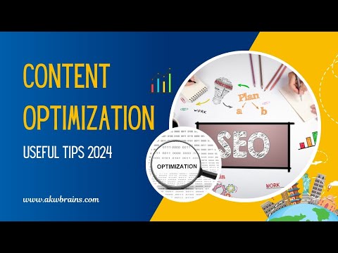 Useful Tips about Content Optimization in 2024 [Video]