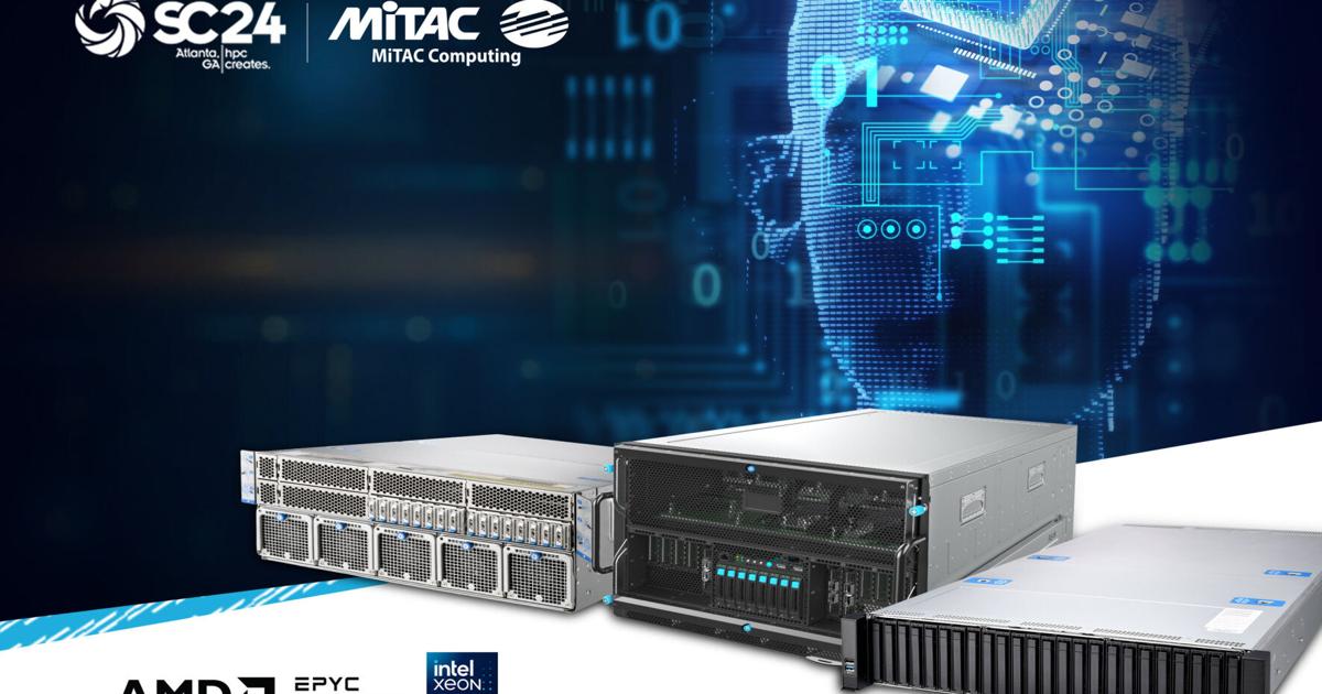 MiTAC Computing Unveils New AI/HPC-Optimized Servers with Advanced CPU and GPU Integration at SC24 | PR Newswire [Video]