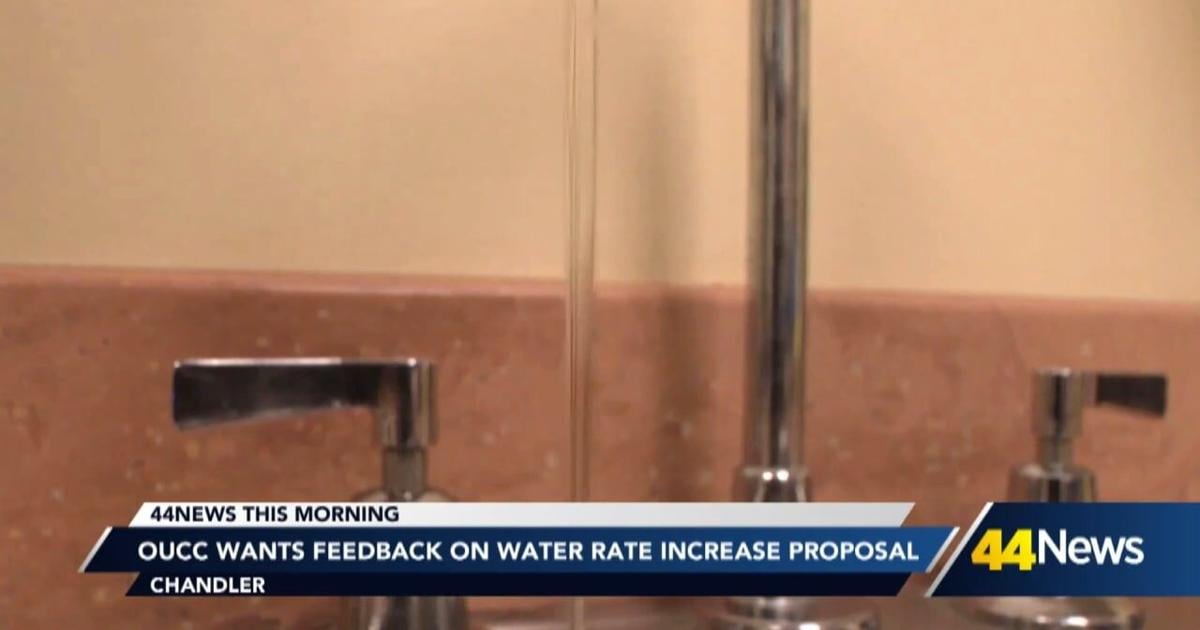 Community invited to give feedback on proposed water rate increase in Chandler | Video