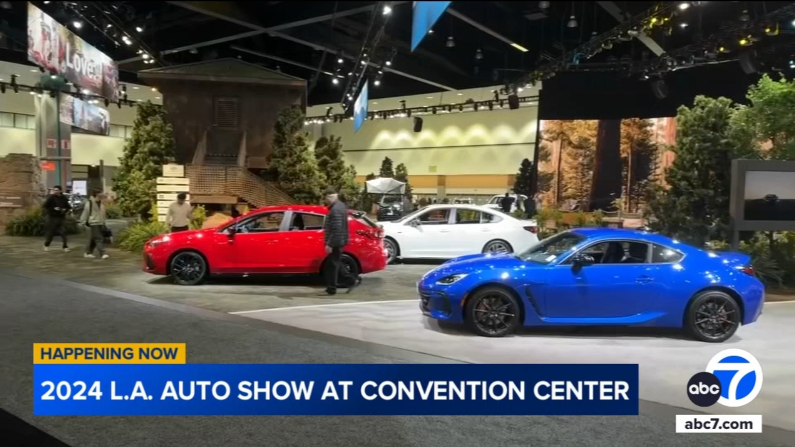 LA Auto Show roars into town with newest electric vehicles, other models for 2025 [Video]