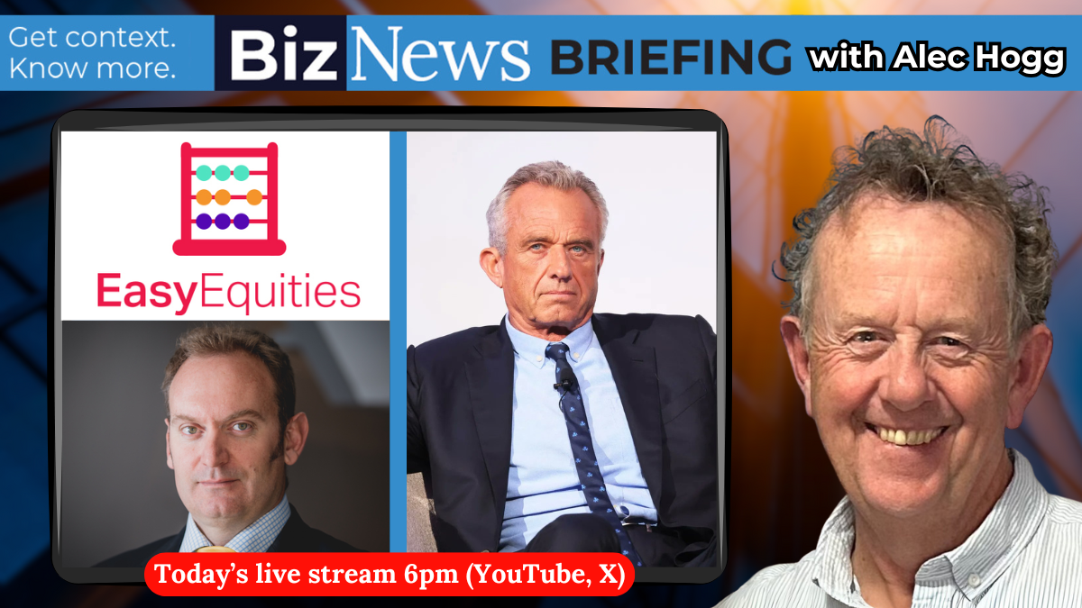 BizNews Briefing - CEO on next decade for booming Easy Equities; RFKs new job scares Big Pharma [Video]