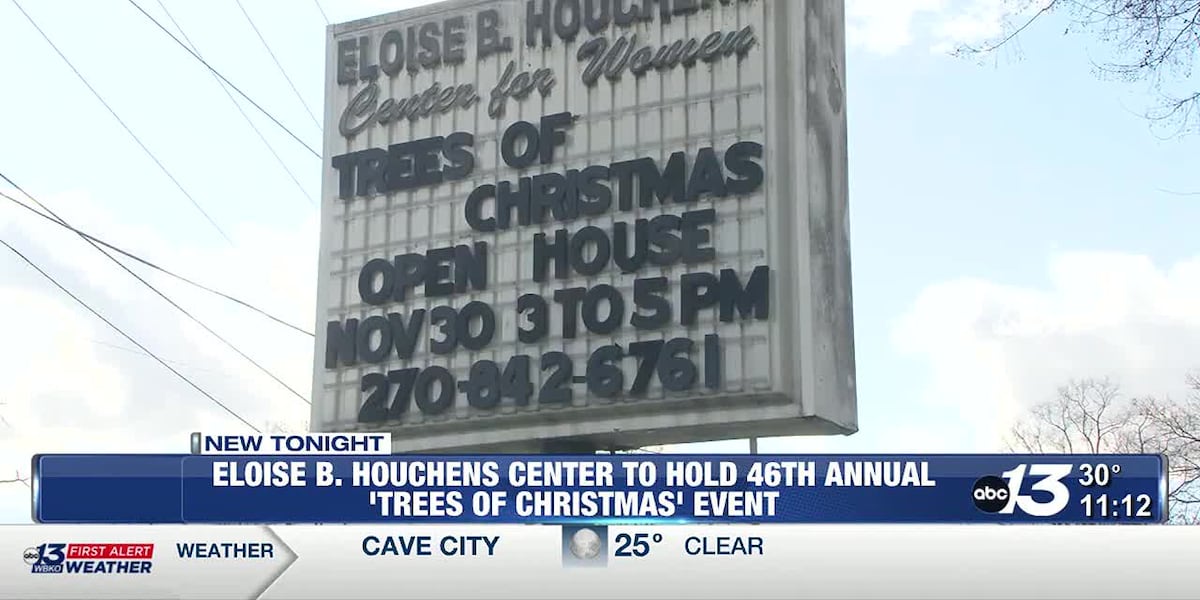 Eloise B. Houchens Center to hold 46th annual Trees of Christmas event [Video]