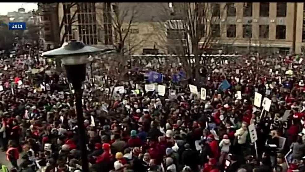 Judge restores collective bargaining for Wisconsin unions [Video]