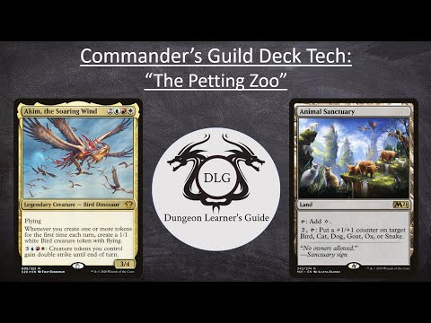 Dungeon Learner’s Guide – Akim, the Soaring Wind (Animal Sanctuary): Commander’s Guild Deck Tech/Gameplay [Video]