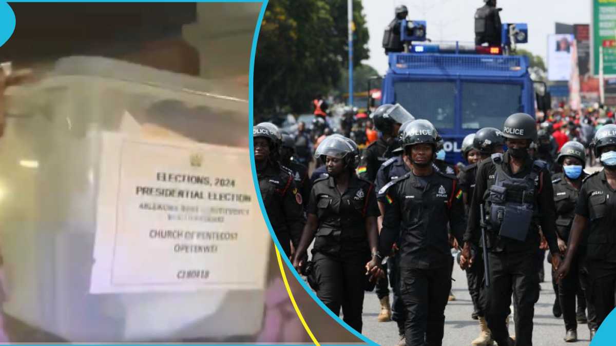 Police Attacked For Allegedly Attempting To Smuggle Unsealed Ballot Boxes Into Collation Centre [Video]