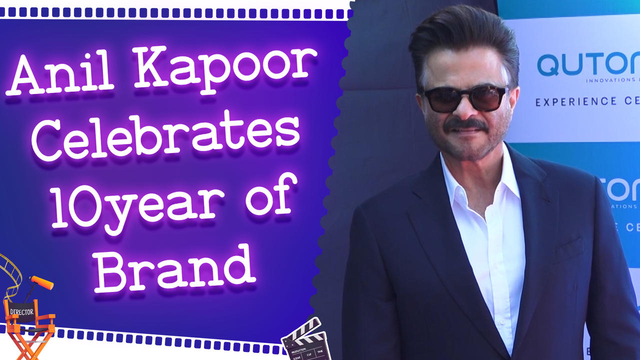 Anil Kapoor At The Opening Of Store, Completed a [Video]