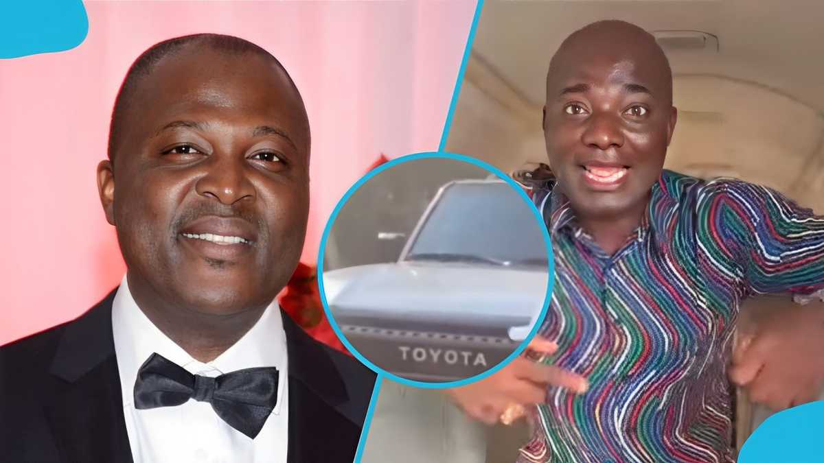 Mahama Wins: Appiah Stadium Gets A Plush, New Toyota Vehicle From Ibrahim Mahama For Supporting NDC [Video]