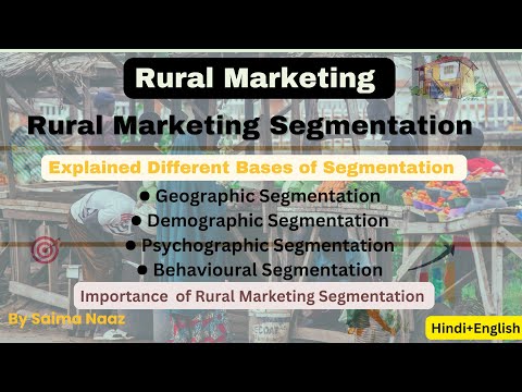 Rural Marketing Segmentation Explained | Rural Marketing [Video]