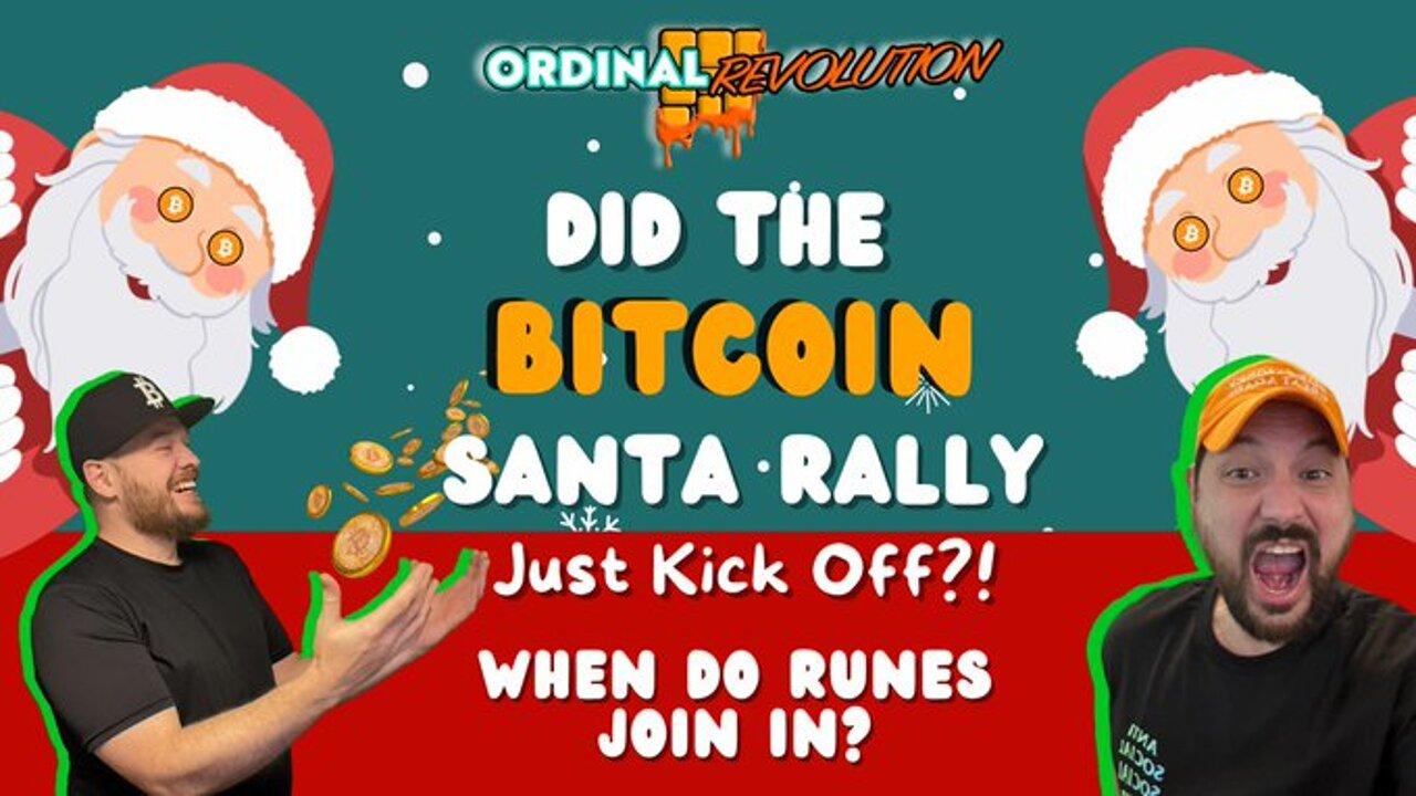 DID THE BITCOIN SANTA RALLY JUST KICK OFF?! [Video]