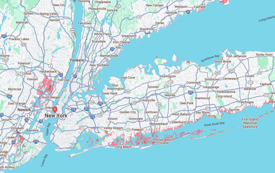 New York Map Reveals Cities That Could Be Underwater in 2050 [Video]