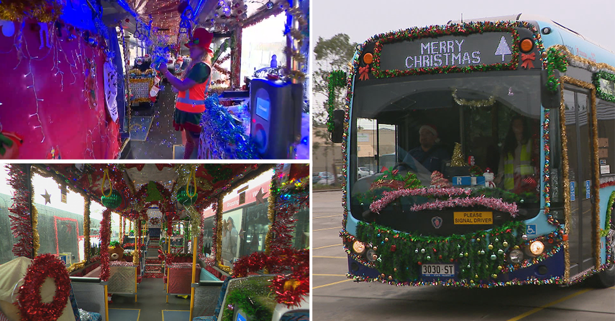 Sydney buses decked out for annual Christmas competition [Video]