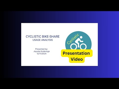 Cyclistic Case Study: Insights & Strategies to Boost Memberships [Video]