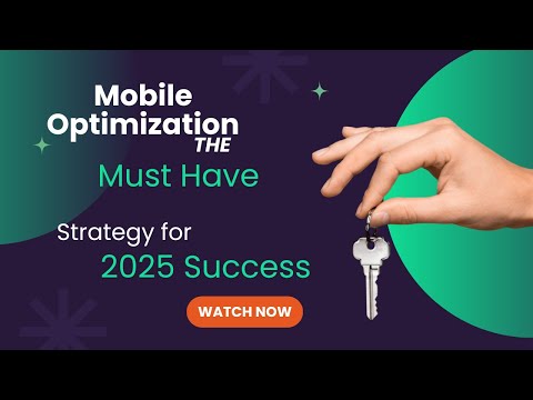 Mobile Optimization: The Must-Have Strategy for 2025 Success 📱🚀 [Video]