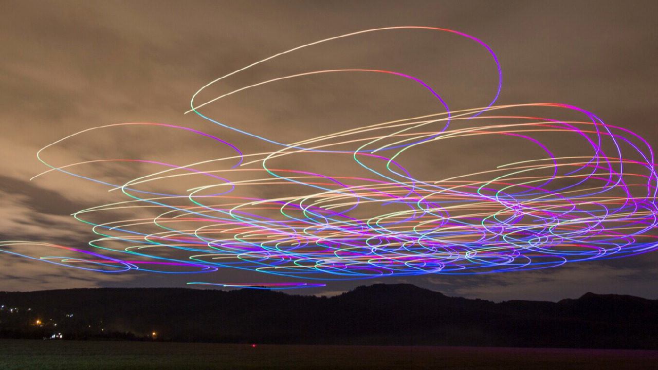 Creating a swarm of autonomous drones  by studying animal patterns [Video]