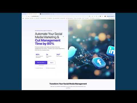 PhantomFlow AI Demo: Automate Social Media Marketing Across All Platforms | Save 80% Time [Video]