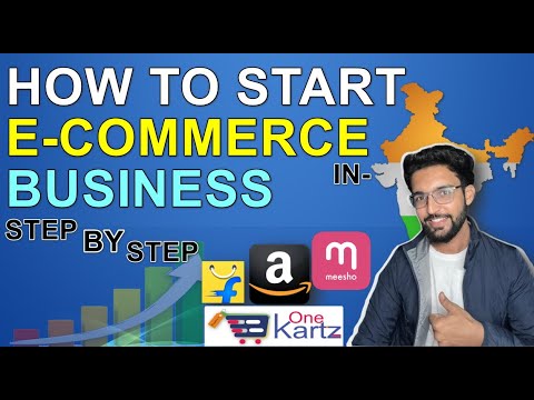 How to Start Ecommerce Business in India📖 | Step By Step| Beginners Tutorial💰 [Video]