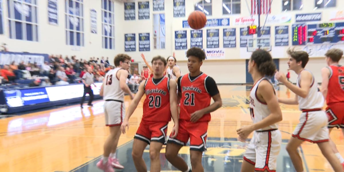 Marietta puts the beatdown on Belpre 59-22 [Video]