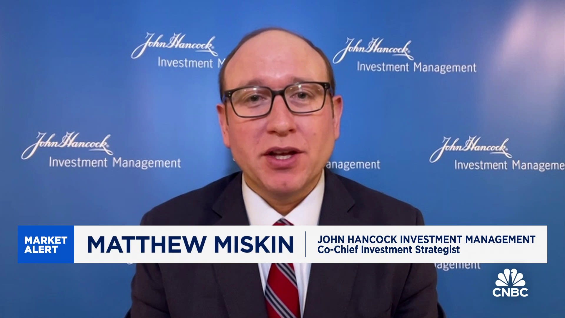 Watch CNBCs full interview with John Hancock Investment Managements Matthew Miskin [Video]