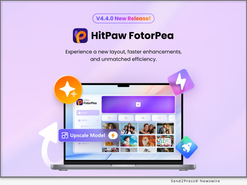 HitPaw FotorPea (Photo Enhancer) V4.4.0 is a Game-Changer in Image Enhancement with Advanced Performance and Design [Video]