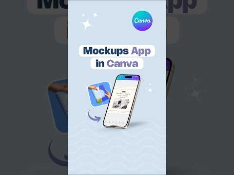 Use the Mockups app in Canva [Video]