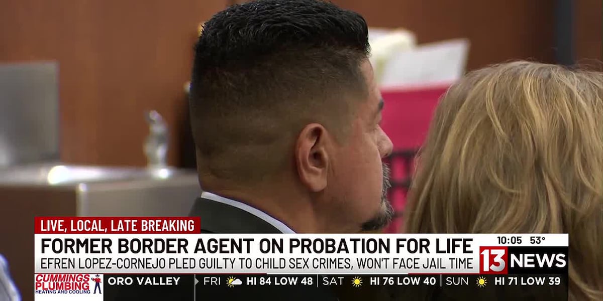 Former CBP employee gets probation for child sex crimes [Video]