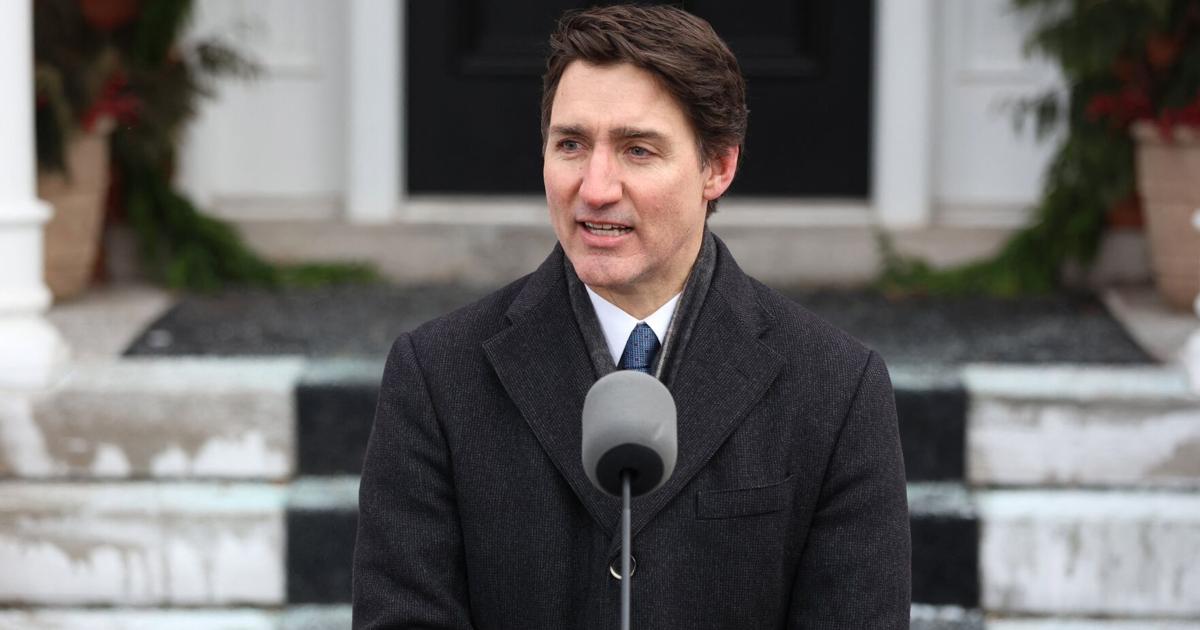 Justin Trudeau gave resignation speech dressed for a funeral [Video]